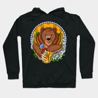 Hippie Bear Hoodie